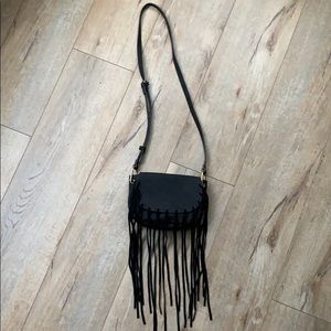 Black mini purse
